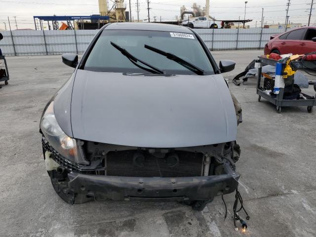 1HGCP3F8XCA042201 - 2012 HONDA ACCORD EXL GRAY photo 5