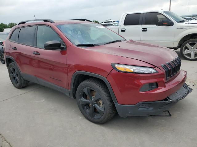 1C4PJLAB7HW652894 - 2017 JEEP CHEROKEE SPORT RED photo 4