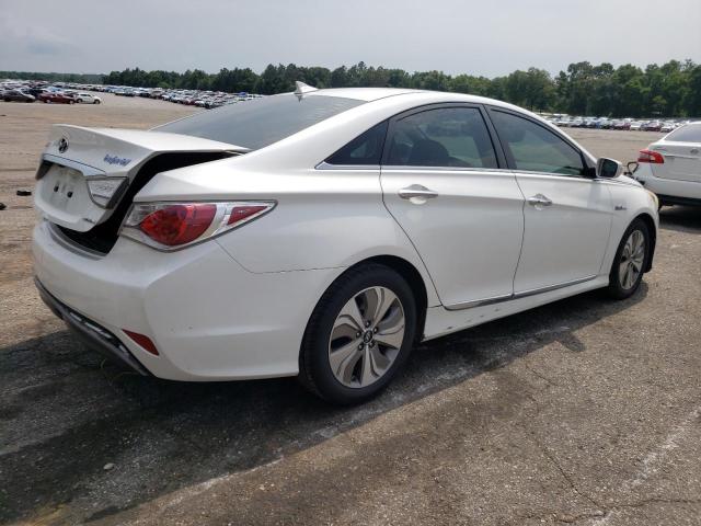 KMHEC4A4XDA088556 - 2013 HYUNDAI SONATA HYBRID WHITE photo 3