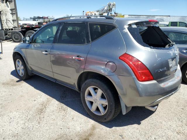 JN8AZ08W75W407146 - 2005 NISSAN MURANO SL CHARCOAL photo 2