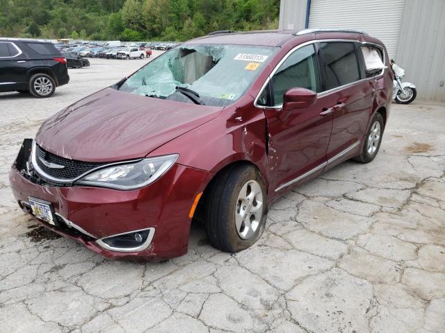 2C4RC1EG4HR570384 - 2017 CHRYSLER PACIFICA TOURING L PLUS MAROON photo 1