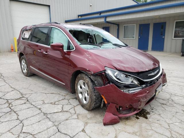 2C4RC1EG4HR570384 - 2017 CHRYSLER PACIFICA TOURING L PLUS MAROON photo 4