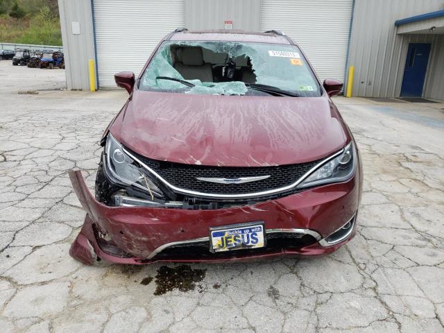 2C4RC1EG4HR570384 - 2017 CHRYSLER PACIFICA TOURING L PLUS MAROON photo 5