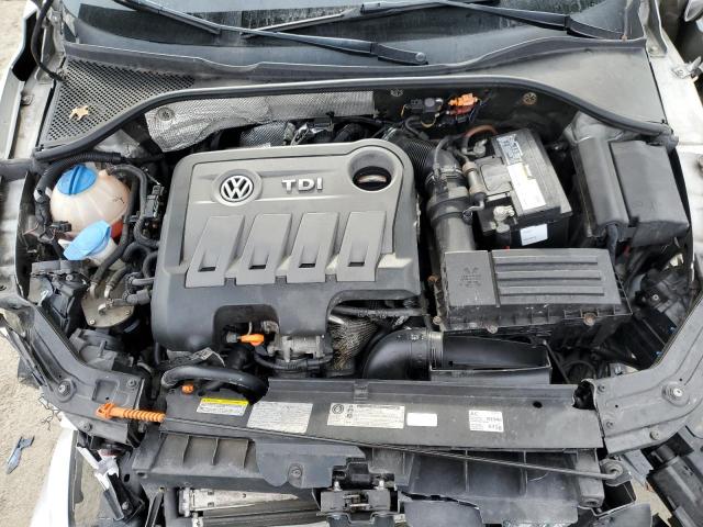 1VWBN7A32DC048404 - 2013 VOLKSWAGEN PASSAT SE GRAY photo 11