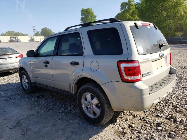 1FMCU93198KB04654 - 2008 FORD ESCAPE XLT CREAM photo 2