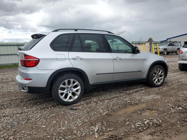 5UXZV4C50BL414273 - 2011 BMW X5 XDRIVE35I SILVER photo 3