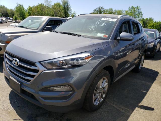 KM8J3CA45JU600081 - 2018 HYUNDAI TUCSON SEL GRAY photo 1