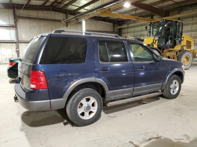 1FMZU73W63ZA28904 - 2003 FORD EXPLORER XLT BLUE photo 3