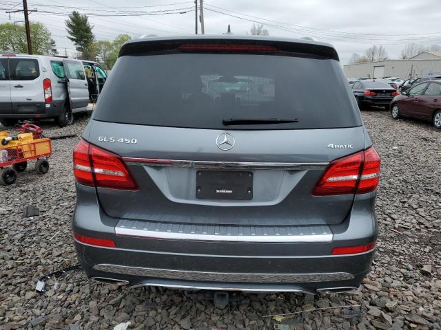 4JGDF6EEXJB012598 - 2018 MERCEDES-BENZ GLS 450 4MATIC GRAY photo 6