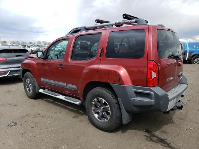 5N1AN0NW8FN667182 - 2015 NISSAN XTERRA X MAROON photo 2