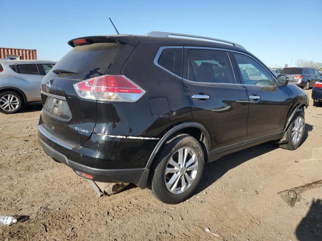 KNMAT2MV5FP557192 - 2015 NISSAN ROGUE S BLACK photo 3