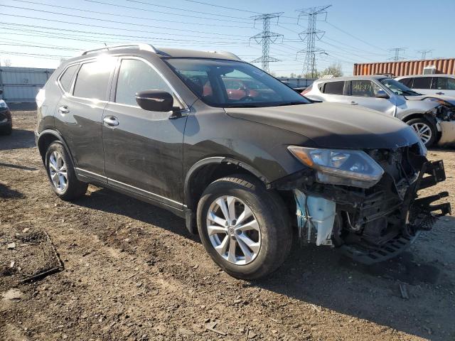 KNMAT2MV5FP557192 - 2015 NISSAN ROGUE S BLACK photo 4