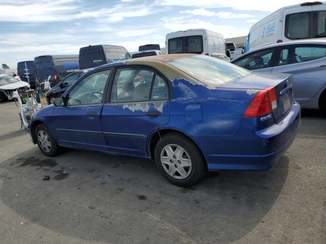 2HGES16305H573380 - 2005 HONDA CIVIC DX VP 蓝色 照片 2