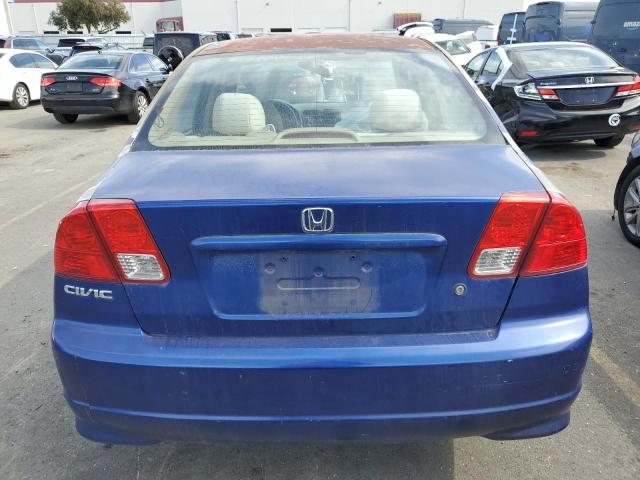 2HGES16305H573380 - 2005 HONDA CIVIC DX VP 蓝色 照片 6