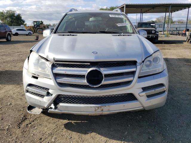 4JGBF7BE9CA763895 - 2012 MERCEDES-BENZ GL 450 4MATIC SILVER photo 5