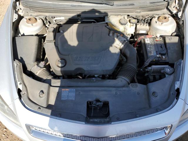1G1ZG5E75CF376970 - 2012 CHEVROLET MALIBU LTZ ვერცხლისფერი ფოტო 11