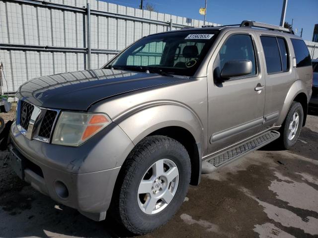 5N1AR18W95C763564 - 2005 NISSAN PATHFINDER LE BROWN photo 1