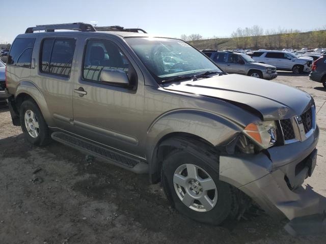 5N1AR18W95C763564 - 2005 NISSAN PATHFINDER LE BROWN photo 4