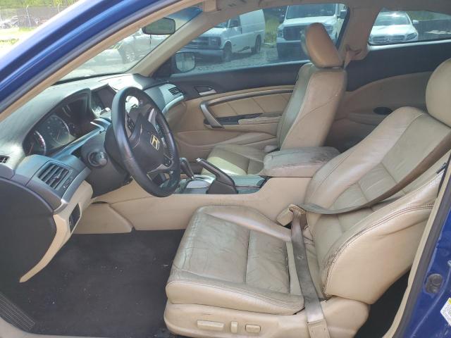 1HGCS22808A008810 - 2008 HONDA ACCORD EXL BLUE photo 7