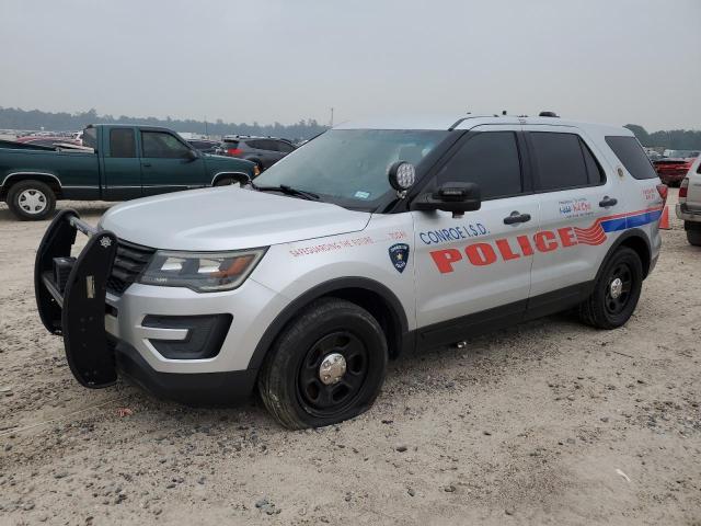 1FM5K8AR6HGB54531 - 2017 FORD EXPLORER POLICE INTERCEPTOR 双色 照片 1