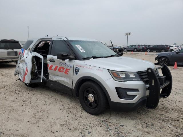 1FM5K8AR6HGB54531 - 2017 FORD EXPLORER POLICE INTERCEPTOR 双色 照片 4