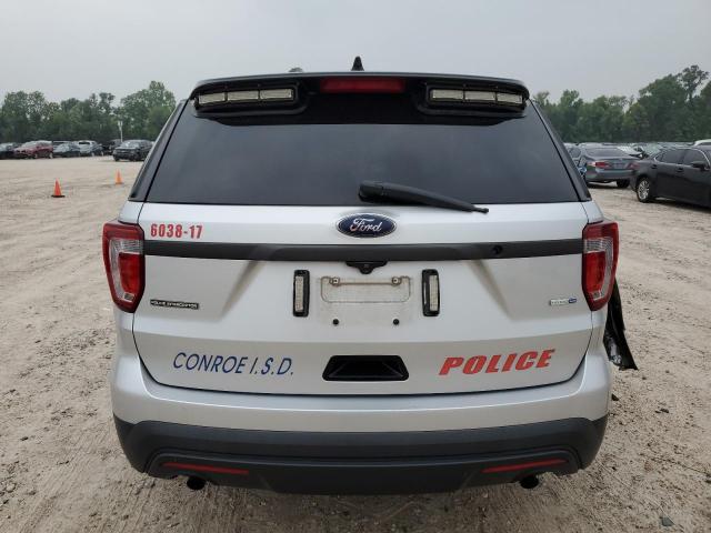 1FM5K8AR6HGB54531 - 2017 FORD EXPLORER POLICE INTERCEPTOR 双色 照片 6
