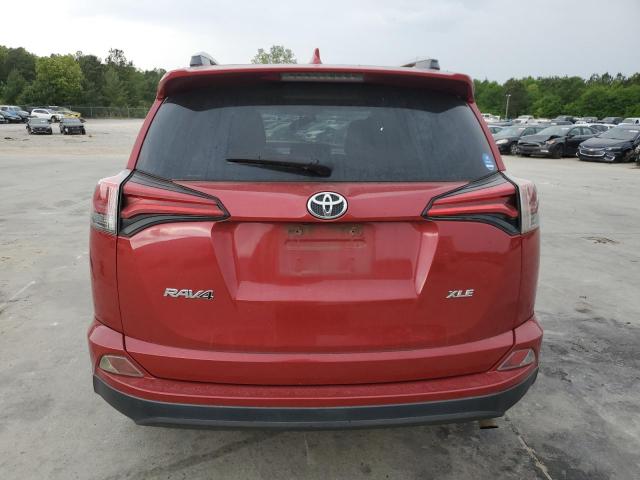 2T3WFREV3GW269486 - 2016 TOYOTA RAV4 XLE RED photo 6