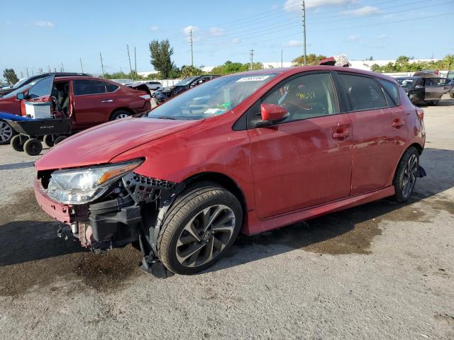 JTNKARJE9JJ558666 - 2018 TOYOTA COROLLA IM RED photo 1