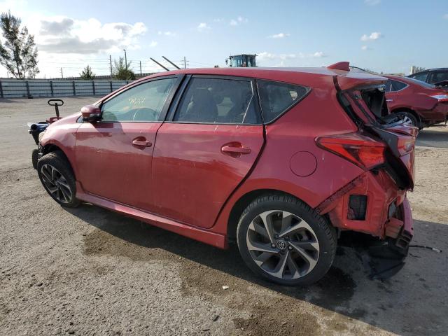 JTNKARJE9JJ558666 - 2018 TOYOTA COROLLA IM RED photo 2