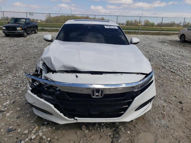 1HGCV1F55JA113995 - 2018 HONDA ACCORD EXL WHITE photo 5