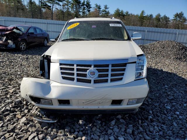 1GYS4CEF6BR160503 - 2011 CADILLAC ESCALADE PREMIUM WHITE photo 5