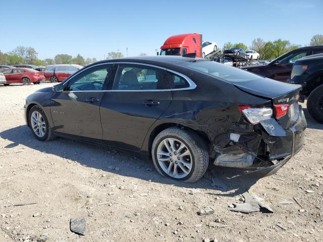 1G1ZD5ST0JF222397 - 2018 CHEVROLET MALIBU LT BLACK photo 2