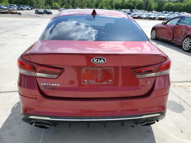 5XXGT4L31KG375688 - 2019 KIA OPTIMA LX MAROON photo 6