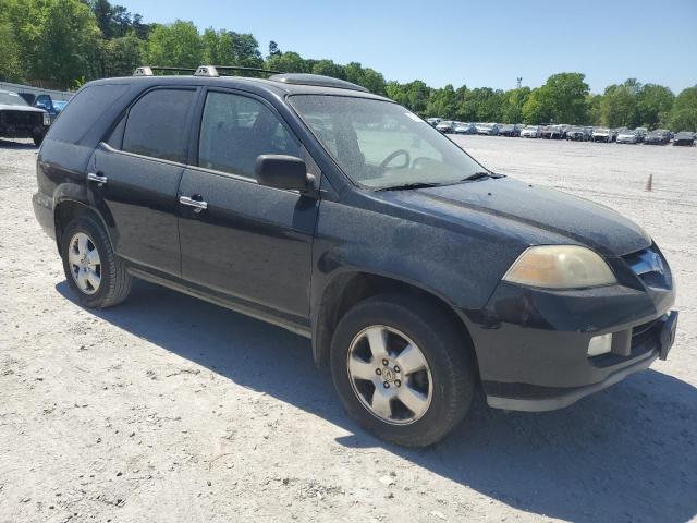 2HNYD18285H546853 - 2005 ACURA MDX BLACK photo 4