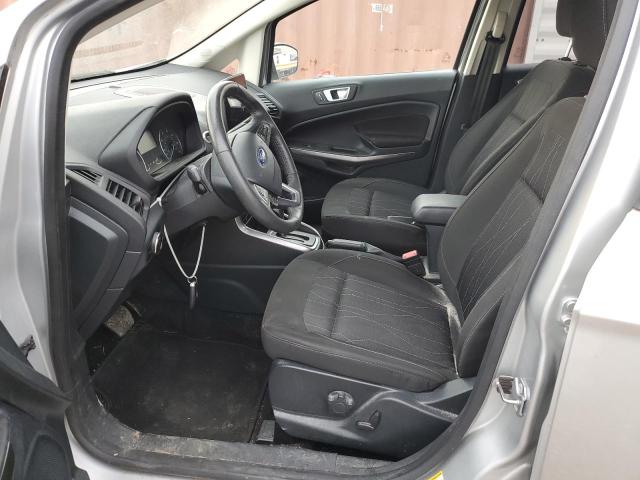 MAJ3S2GE2KC274795 - 2019 FORD ECOSPORT SE Argent photo 7
