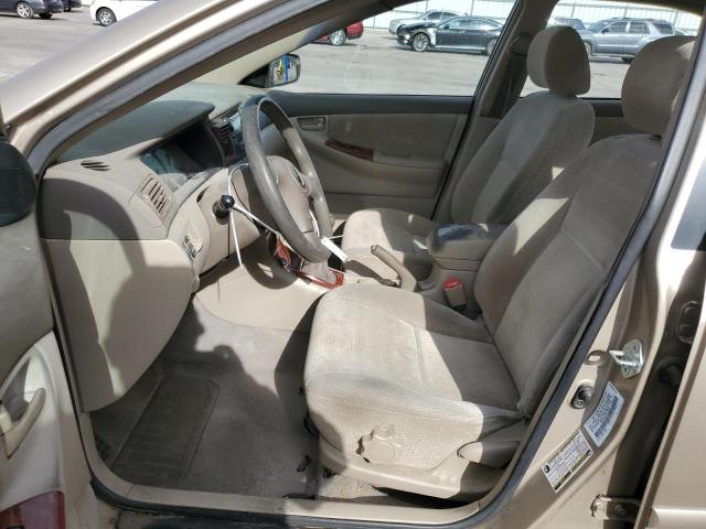 1NXBR32E04Z274012 - 2004 TOYOTA COROLLA CE GOLD photo 7