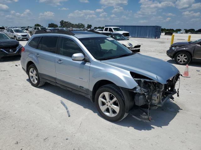 4S4BRCNC9E3298231 - 2014 SUBARU OUTBACK 2.5I LIMITED SILVER photo 4