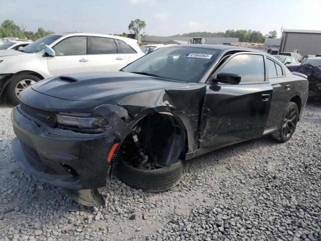 2C3CDXCT8MH574450 - 2021 DODGE CHARGER R/T BLACK photo 1