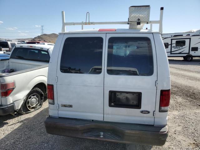 1FTRE14L01HB43861 - 2001 FORD ECONOLINE E150 VAN WHITE photo 6