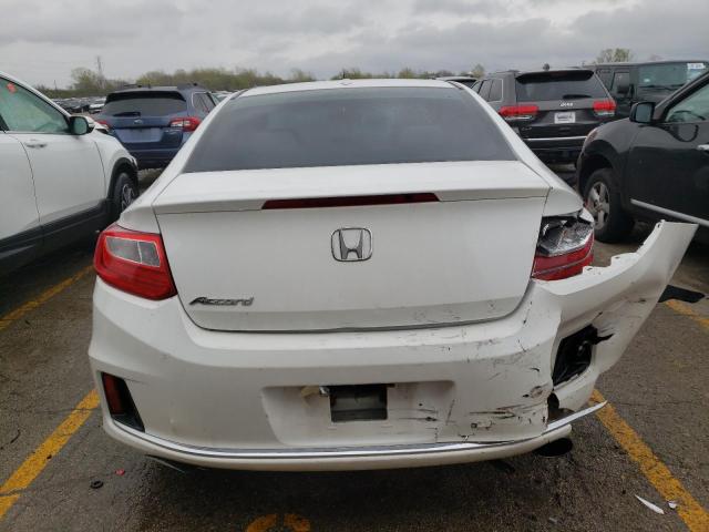 1HGCT1B81EA014781 - 2014 HONDA ACCORD EXL WHITE photo 6