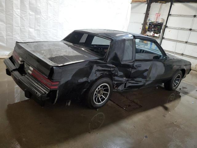 1G4GJ1177HP457836 - 1987 BUICK REGAL 黑色 照片 3