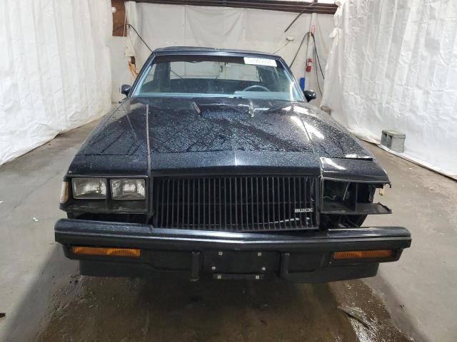 1G4GJ1177HP457836 - 1987 BUICK REGAL BLACK photo 5