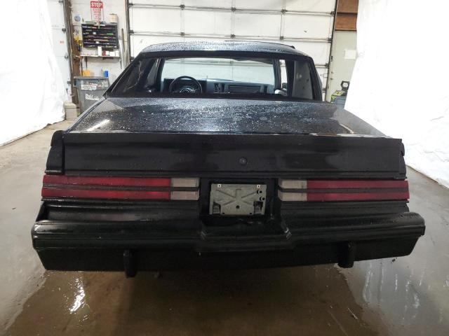 1G4GJ1177HP457836 - 1987 BUICK REGAL BLACK photo 6