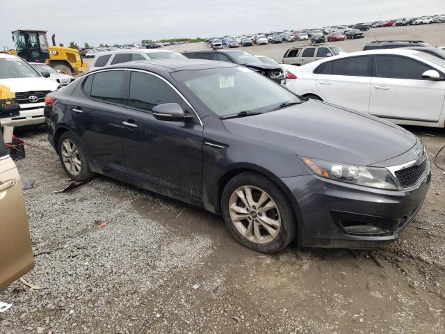 KNAGN4A73B5099922 - 2011 KIA OPTIMA EX GRAY photo 4