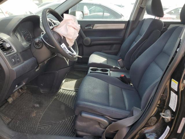 5J6RE4H3XAL065530 - 2010 HONDA CR-V LX BLACK photo 7