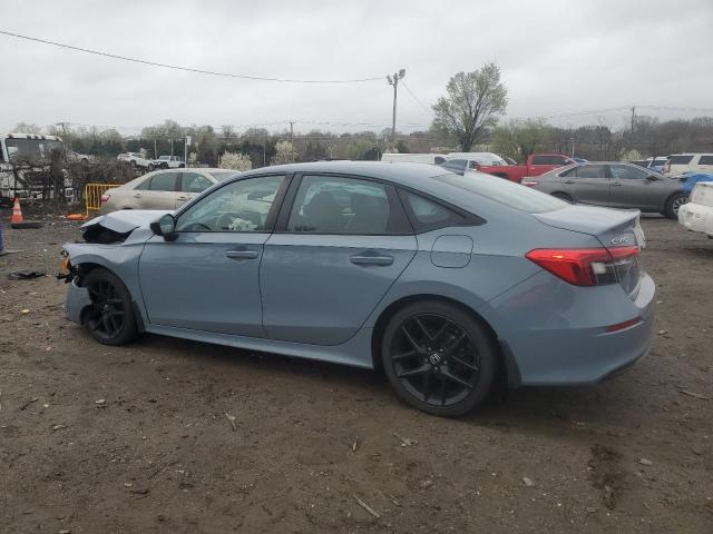 2HGFE2F52NH529027 - 2022 HONDA CIVIC SPORT ტურკოუსი ფოტო 2