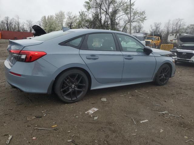 2HGFE2F52NH529027 - 2022 HONDA CIVIC SPORT ტურკოუსი ფოტო 3