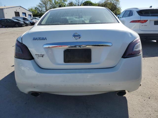 1N4AA5AP7EC489793 - 2014 NISSAN MAXIMA S WHITE photo 6