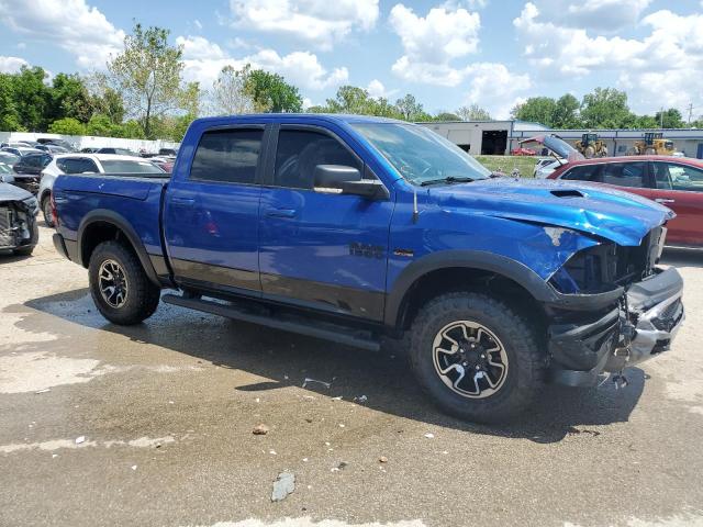 1C6RR7YT2HS828658 - 2017 RAM 1500 REBEL BLUE photo 4