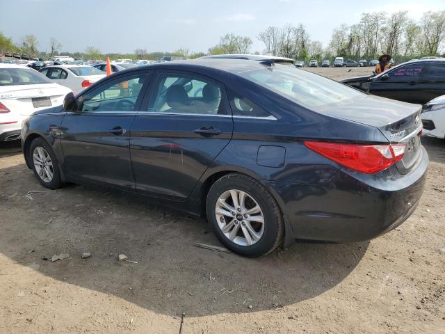 5NPEB4AC7DH636441 - 2013 HYUNDAI SONATA GLS BLUE photo 2